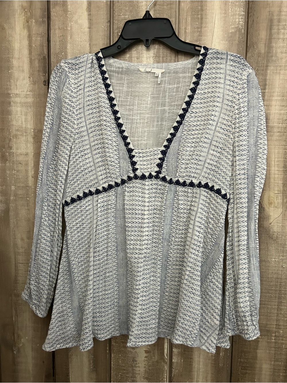 Anthropologie floret cotton top, 6